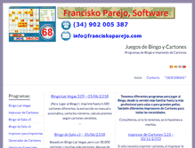 Tablet Screenshot of franciskoparejo.com